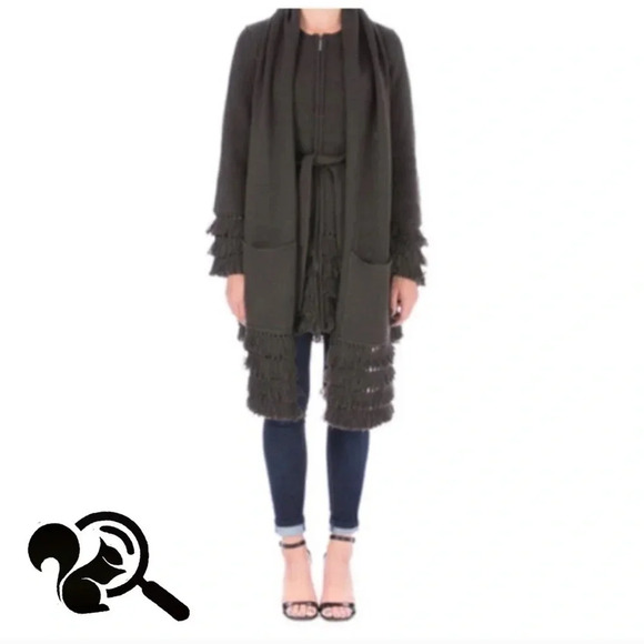 Laundry by Shelli Segal sweater coat - Picture 6 of 7